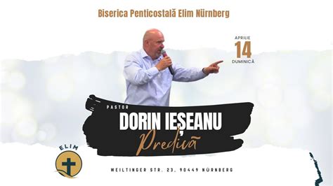 Biserica Elim Nürnberg l 14 04 2024 l Duminica Dimineata Invitati