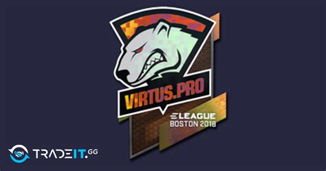 Sticker Virtus Pro Holo Boston 2018 Tradeit