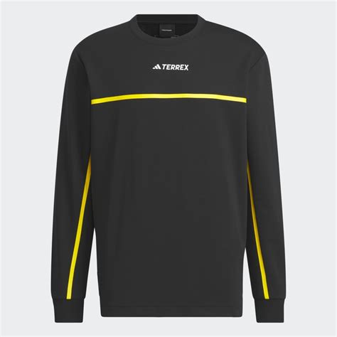 Adidas National Geographic Long Sleeve Tech Tee Black Adidas Uae