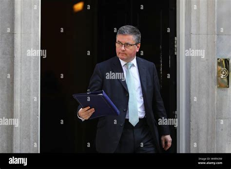 Newly Installed Justice Secretary Robert Buckland Leaves 10 Downing