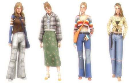 The Sims 4 college lookbook - Best Sims Mods