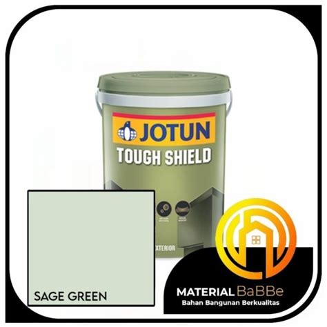 Jual Jotun Tough Shield 6013 Sage Green 3 5 Liter Cat Dinding Luar