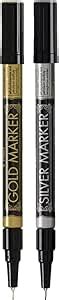 Amazon Pilot Metallic Permanent Paint Markers Gold And Silver