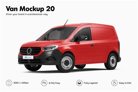 Mercedes Citan Van Mockup On Behance