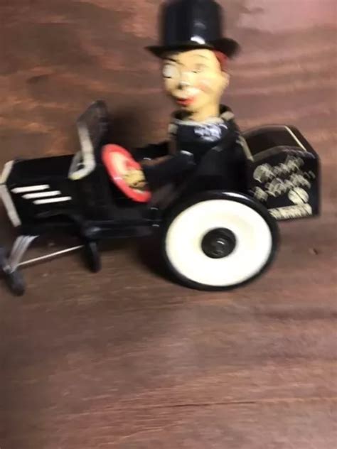 RARE S ANTIQUE Charlie McCarthy Tin Toy Hot Rod MARX PicClick UK