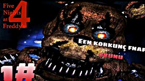 Een Korkun Fnaf Oyununu Oynadim Five Nights And Freddy S Youtube