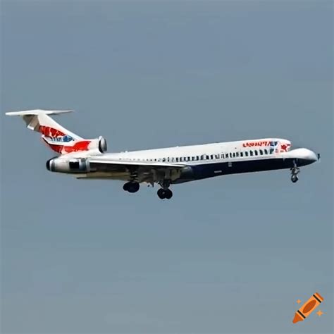 British Airways Boeing 727 200 Landing On Craiyon