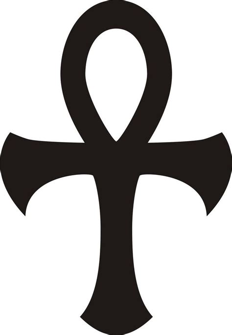 The Ankh Essentially A Cross Used As A Symbol Of Life For The