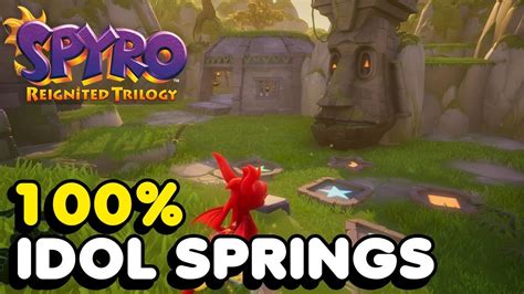 Spyro Ripto S Rage Reignited Idol Springs All Orbs Gems