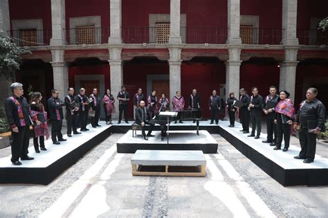 Celebra CORO DE LA CIUDAD DE MÉXICO su 62 ANIVERSARIO con recital en el