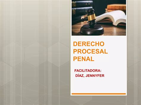 Tema 1 Derecho Procesal Penal PPT