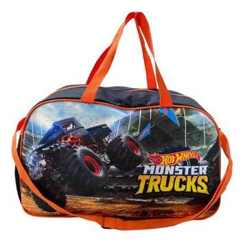Bolsa Infantil Ou Sacola Viagem Criança Hot Wheels Grande chinamix