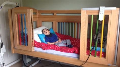 specialist bed   disabled boy  northsound