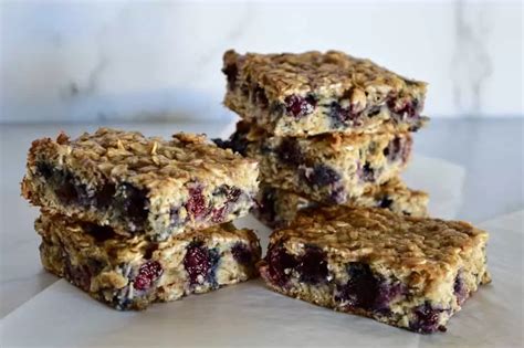 Blueberry Banana Oat Bars This Delicious House