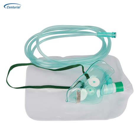 Medical Pediatric Adult Medium Concentration Oxygen Mask China Non