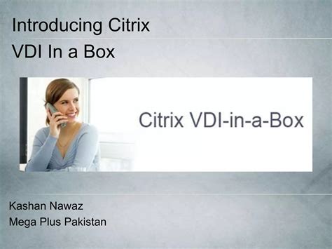 Presentation Of Vdi In A Box Ppt