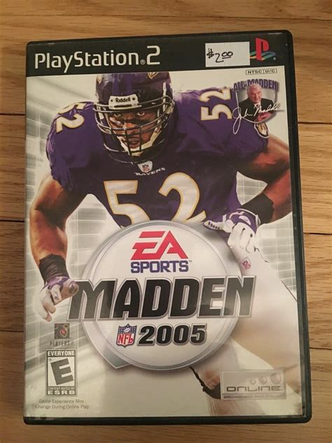 Ea Sports Nfl Madden 2005 Ps2 Complete With Manual Free Sh M