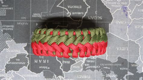 Pulsera Paracord Infinity Paracord Bracelet Ma Artesanum