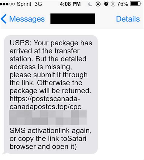 Beware Usps Parcel Transit Center Text Scam Targets Americans