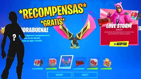 RECOMPENSAS GRATIS Del EVENTO De SAN VALENTIN En FORTNITE TEMPORADA 5