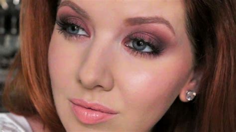 Fall Cranberry Smokey Eye Drugstore Full Face Tutorial YouTube