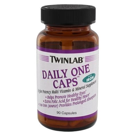 Urban Twinlab Daily One Caps Multivitamin And Mineral With Iron 90 Capsules Urban