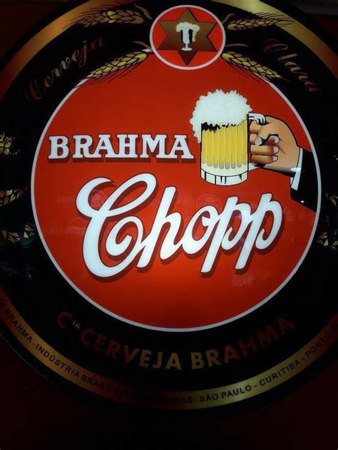 Quadro Luminoso Decorativo Cerveja Brahma Chopp Retrô Vintage Estilo