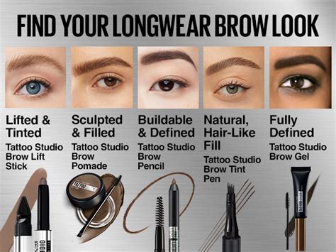 Ash Brown Tattoo Brow Pomade Brows Maybelline Atelier Yuwa Ciao Jp