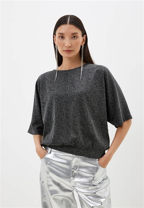 Футболка Zolla, цвет: серебряный, MP002XW12A9F — купить в интернет ...