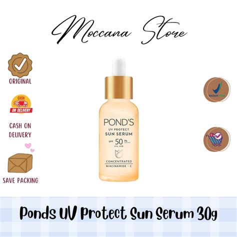 Jual Ponds Sun Serum Uv Protect Spf Pa Uva Uvb G Shopee Indonesia