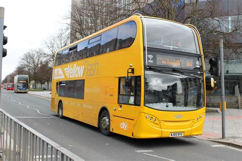 Go Ahead Plymouth Citybus Yellow Flash Enviro Wj Byo Flickr