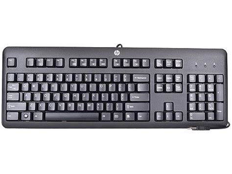 Hp Qy At Aba Black Wired Keyboard Newegg Ca