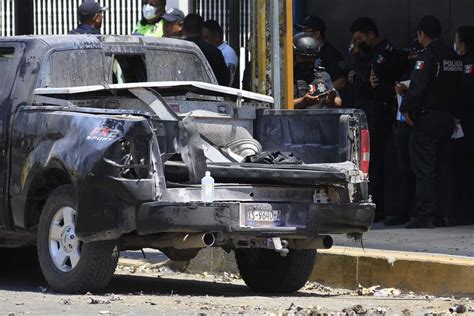 Puebla Exige Resolver Caso De Explosi N De Camioneta Con Pirotecnia