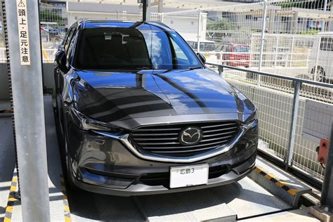 横幅1 840mmのcx 8を機械式駐車場のパレット端にどこまで寄せれるか試してみた イクメンライフハッカー