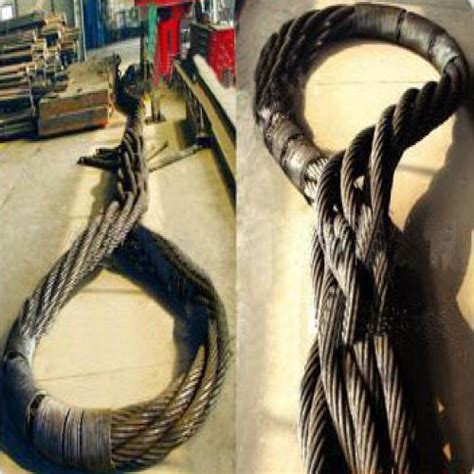 Part Braided Wire Rope Slings Part Braided Wire Rope Slings Large