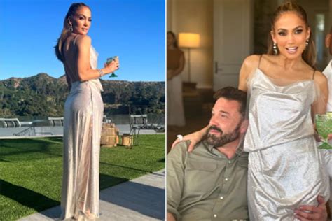 Jennifer Lopez Shares New Photos With Husband Ben Affleck From Her Th