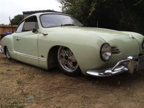 Find New Rhd Low Light Sand Green Karmann Ghia In Watsonville