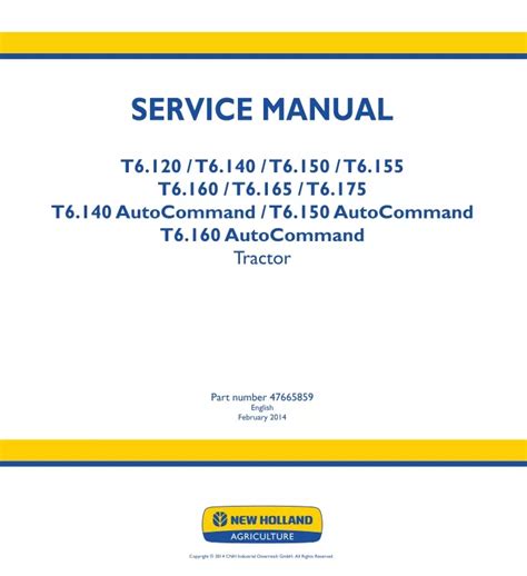 Ppt New Holland T Tractor Service Repair Manual Powerpoint