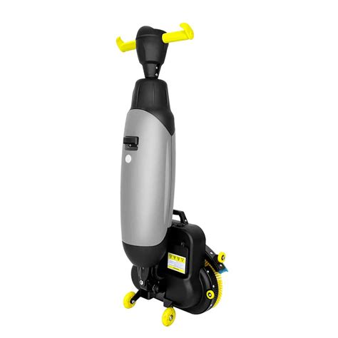 B Folding Hand Push Floor Scrubber Wuhu Anrunto Cleaning Equipment