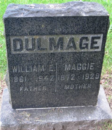 William Ephraim Dulmage 1861 1942 Homenaje De Find A Grave