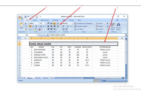 Cara Membuat Tabel Di Microsoft Excel Yang Baik Dan Benar