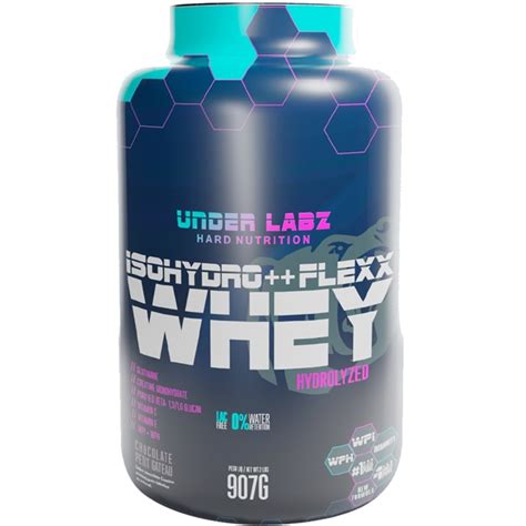 Whey Protein Zero Lactose IsoHydro Flex Whey 900g Under Labz