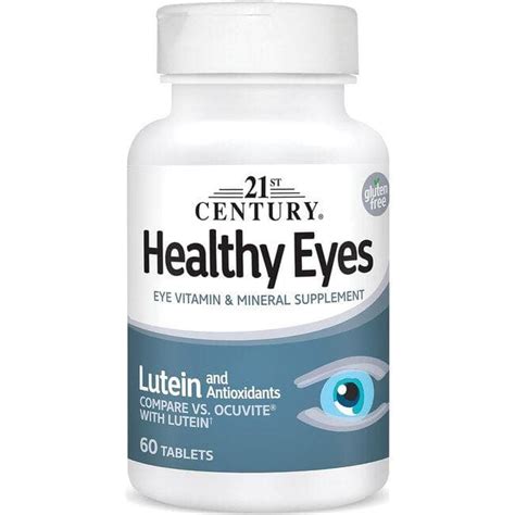 21st Century Healthy Eyes with Lutein 60 Tabs - Swanson Health Products