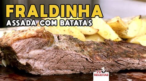 Fraldinha Assada Batatas Tv Churrasco