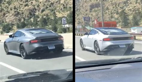 2023 Nissan Z Videos Brilliant Silver And Gun Metallic Zs Spotted