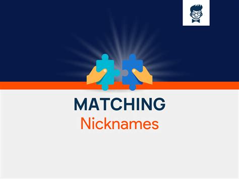 Matching Nicknames: 550+ Catchy And Cool Nicknames - BrandBoy