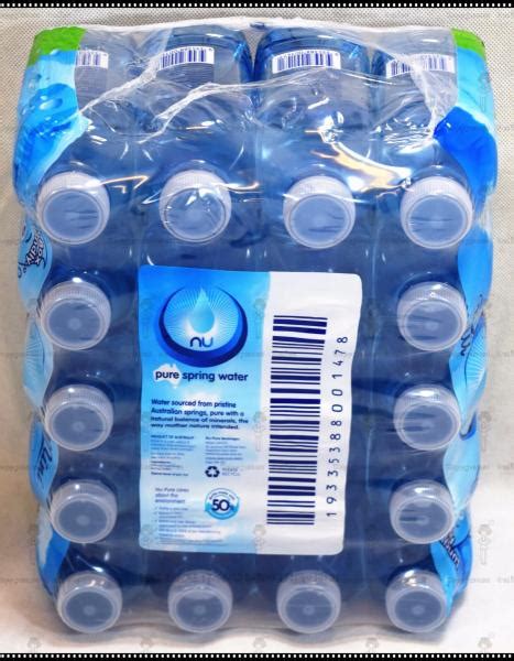 New Nu Pure Australian Spring Water 20 X 250ml Mini Bottle Bulk Pack Ebay