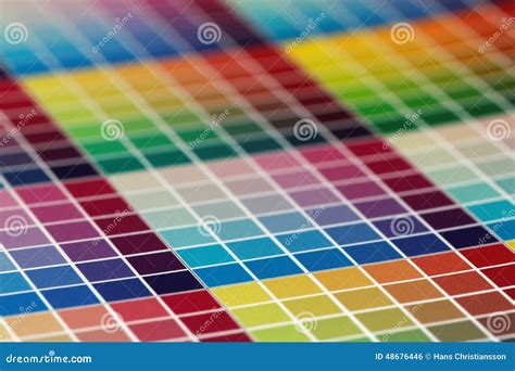 Print Test Control Cmyk And Markers Stock Image