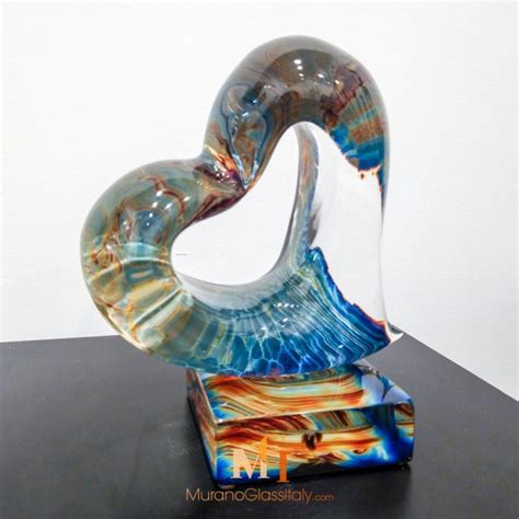 Glass Heart Sculpture - Shop Online | OFFICIAL ITALIAN STORE