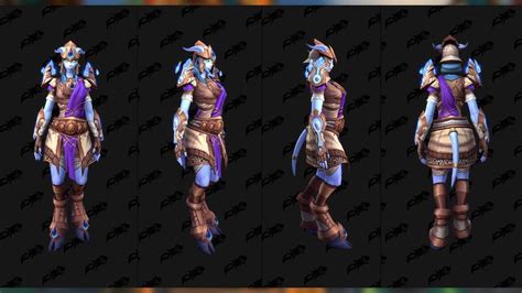 Draenei And Troll Heritage Armor Datamined In Patch